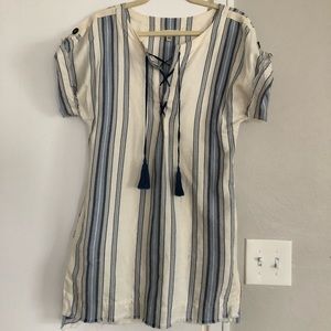 Lemlem linen mini dress, size XS